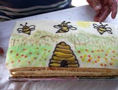 Les délices de Michel : gâteau abeilles